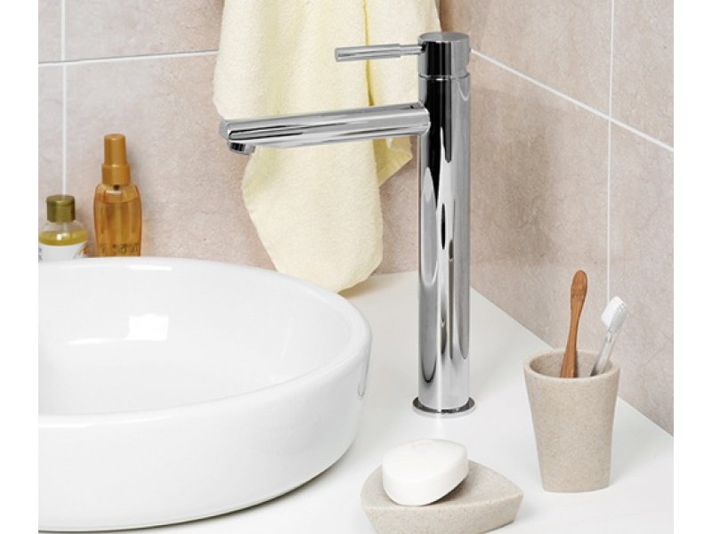 Купить Смеситель WasserKRAFT 4103H для раковины, высокий, хром