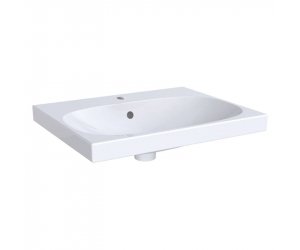 Раковина Geberit Acanto 500.620.01.2, 60 х 48,2 см, белая