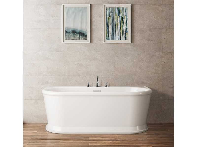Купить Ванна акриловая BelBagno BB408-1500-800, 150 х 80 см