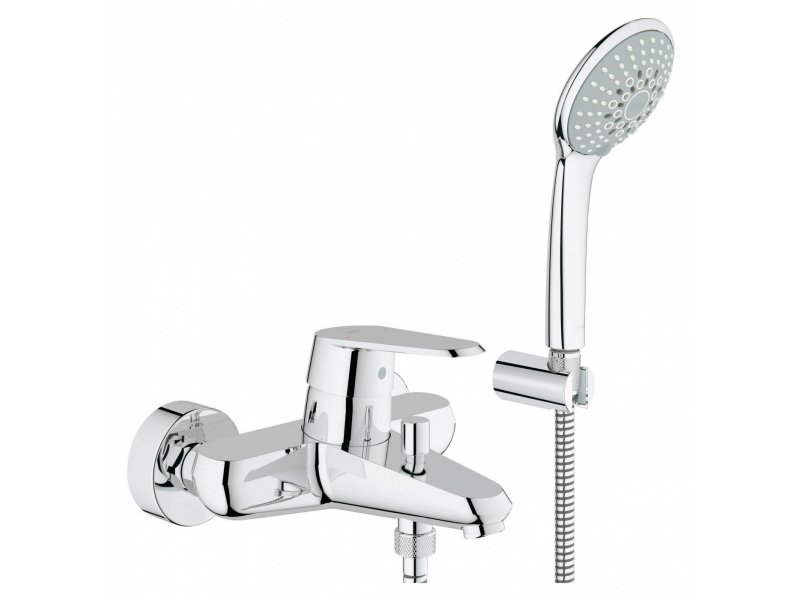 Купить Смеситель Grohe Eurodisc Cosmopolitan 33395002 для ванны/душа, с гарнитуром в комплекте
