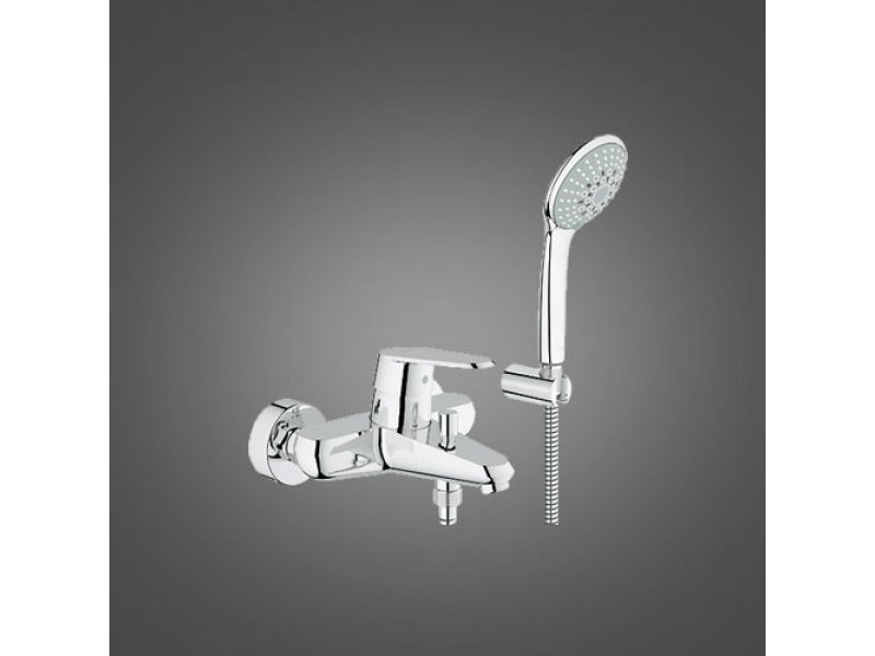 Купить Смеситель Grohe Eurodisc Cosmopolitan 33395002 для ванны/душа, с гарнитуром в комплекте