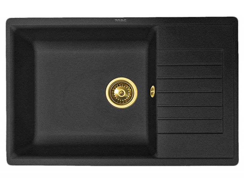Купить Мойка для кухни Zorg GR 780 black bronze 78 x 50 x 18 см, прямоугольная