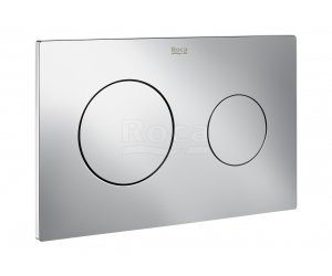 Кнопка смыва Roca L10 Dual 890089001, хром