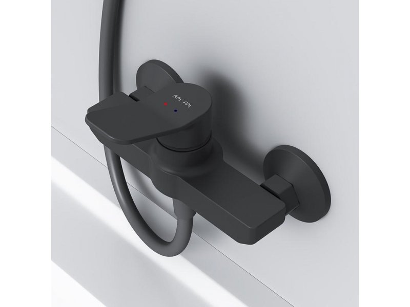 Купить Смеситель AM.PM X-Joy F85A20022 для душа, черный матовый