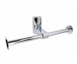 Держатель для туалетной бумаги WasserKRAFT Leine K-5096D, двойной, 25.2 см, хром