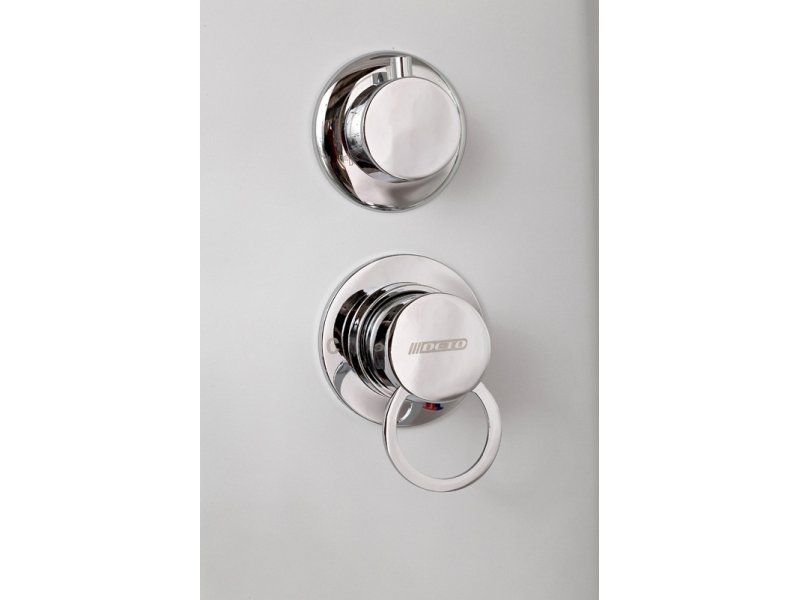 Купить Душевая кабина Deto Em EM1512 L/R N LED гм 120 x 80 см, без крыши, с Led подсветкой, с гидромассажем