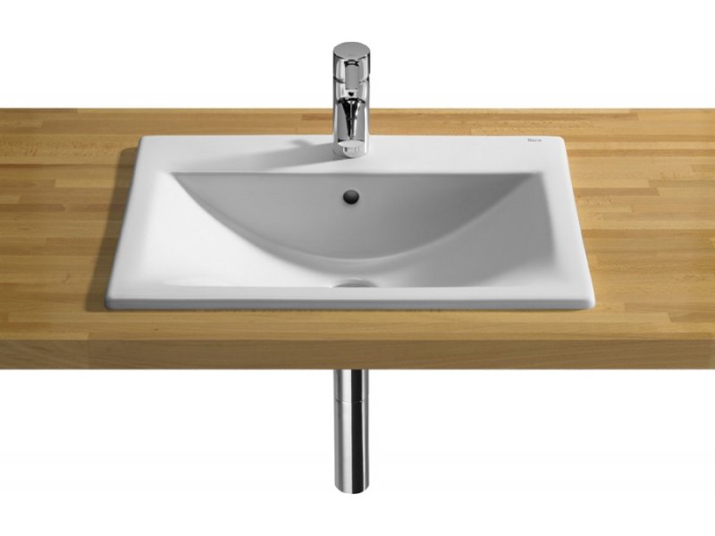 Купить Раковина Roca Diverta 32711600Y 55 см , 55x42,5 , врезная сверху (7.3271.1.600.Y)
