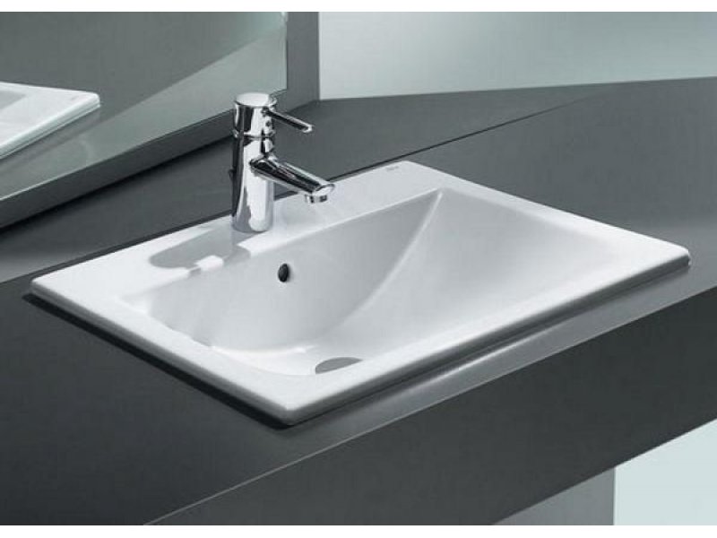 Купить Раковина Roca Diverta 32711600Y 55 см , 55x42,5 , врезная сверху (7.3271.1.600.Y)