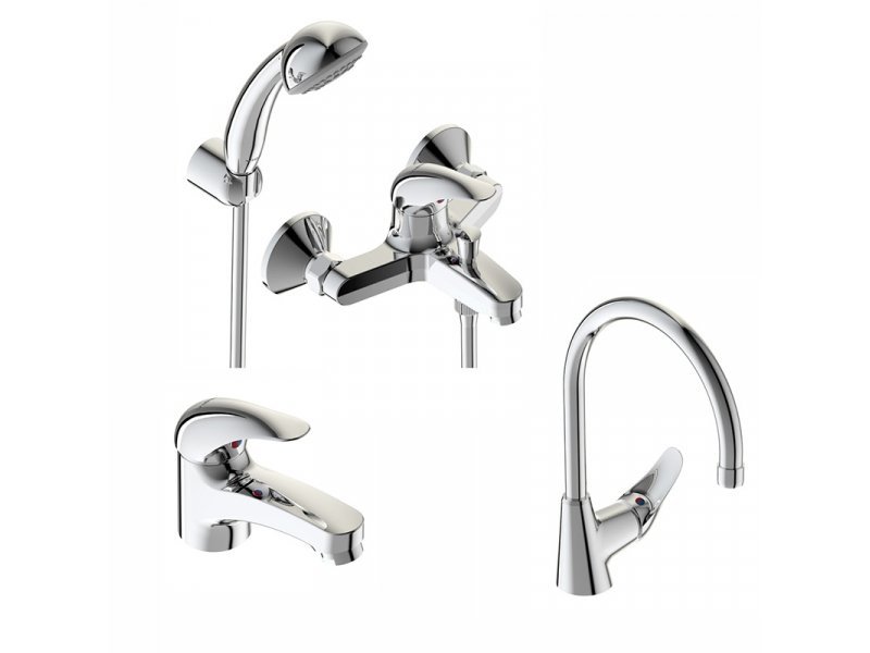 Купить Комплект смесителей Vidima Orion OR001ON (BA001AA/BA004AA/BA365ZZ), хром