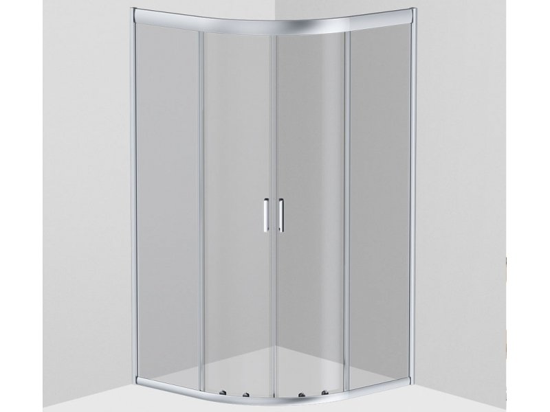 Купить Душевой уголок Am.Pm Gem W90G-401-100WT 100х100 см, стекло прозрачное