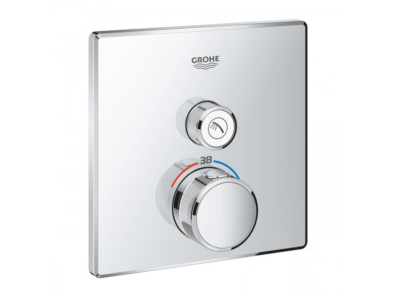 Купить Смеситель для ванны и душа Grohe Grohtherm SmartControl 29123000, хром