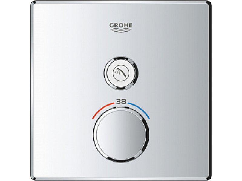 Купить Смеситель для ванны и душа Grohe Grohtherm SmartControl 29123000, хром