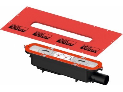 Сифон TECE Drainprofile 673001 низкий DN40, боковой слив