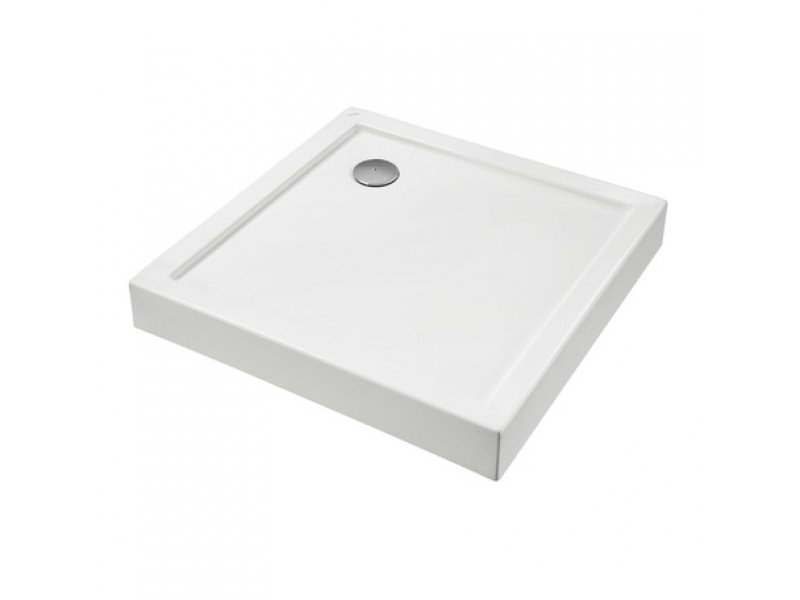 Купить Душевой поддон Santek Палермо 80 x 80 см, 1.WH30.2.475, акриловый, квадратный, белый