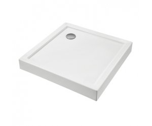 Душевой поддон Santek Палермо 80 x 80 см, 1.WH30.2.475, акриловый, квадратный, белый