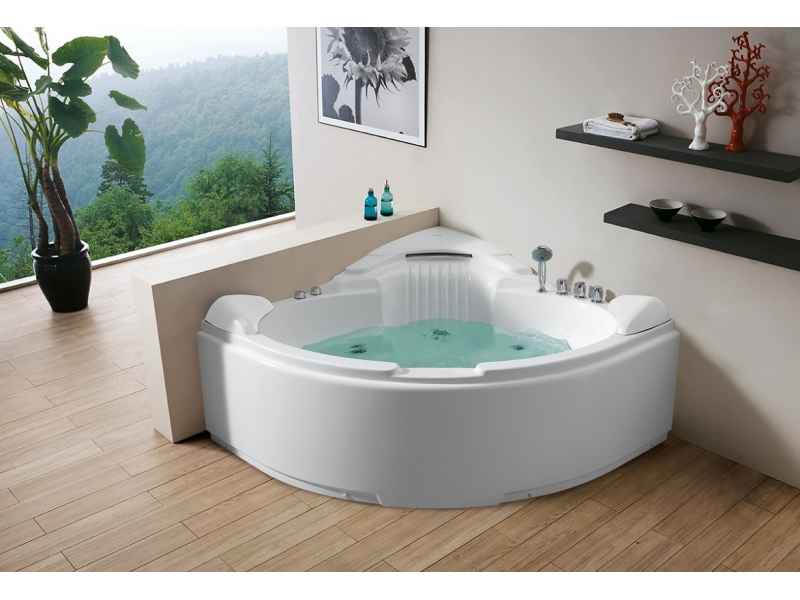 Купить Ванна гидромассажная акриловая Gemy G9082 B, 152 х 152 см
