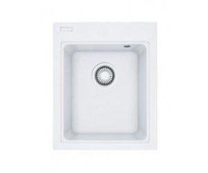 Мойка Franke MARIS MRG 610-42, 114.0060.677, гранит, установка сверху, цвет белый, 42,5*52 см