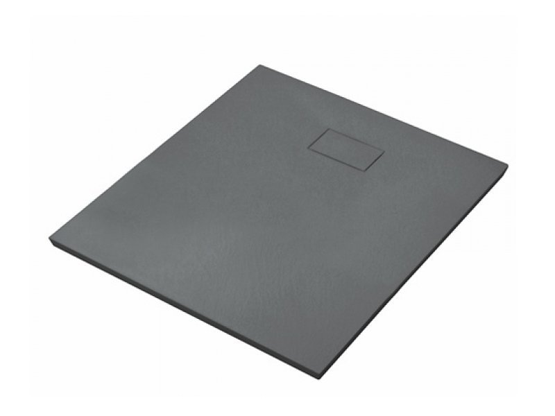 Купить Душевой поддон WasserKRAFT 74T03, квадратный, 90 х 90 см, SMC (стеклопластик), черный