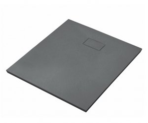 Душевой поддон WasserKRAFT 74T03, квадратный, 90 х 90 см, SMC (стеклопластик), черный