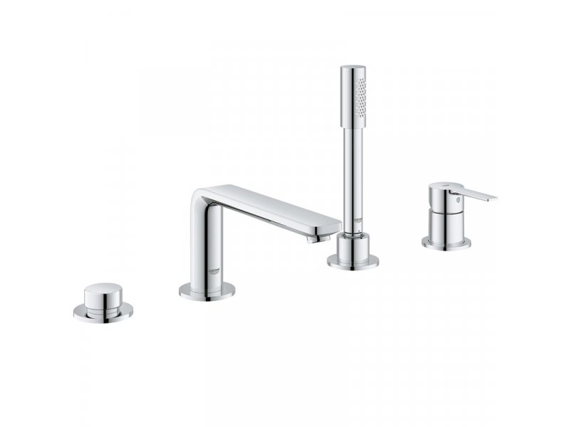 Купить Смеситель Grohe Lineare New для ванны и душа, на борт ванны, хром, 19577001