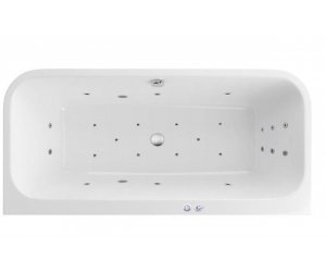 Ванна гидромассажная Excellent Arana 180 x 85 см, ULTRA, хром, каркас в подарок