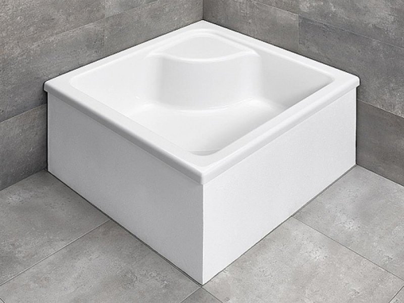 Купить Поддон для душа Radaway Naxos C800, 80 x 80 см, квадратный, SNC8841-28