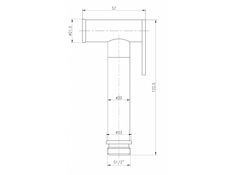 Купить Гигиенический душ Aquanet Cinetic FT01002.00, хром, 246850