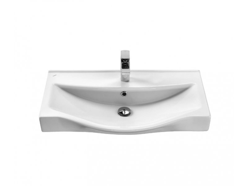 Купить Раковина Santek Беверли 1WH302422 80 x 48 x 16.5 см, фарфор, белый