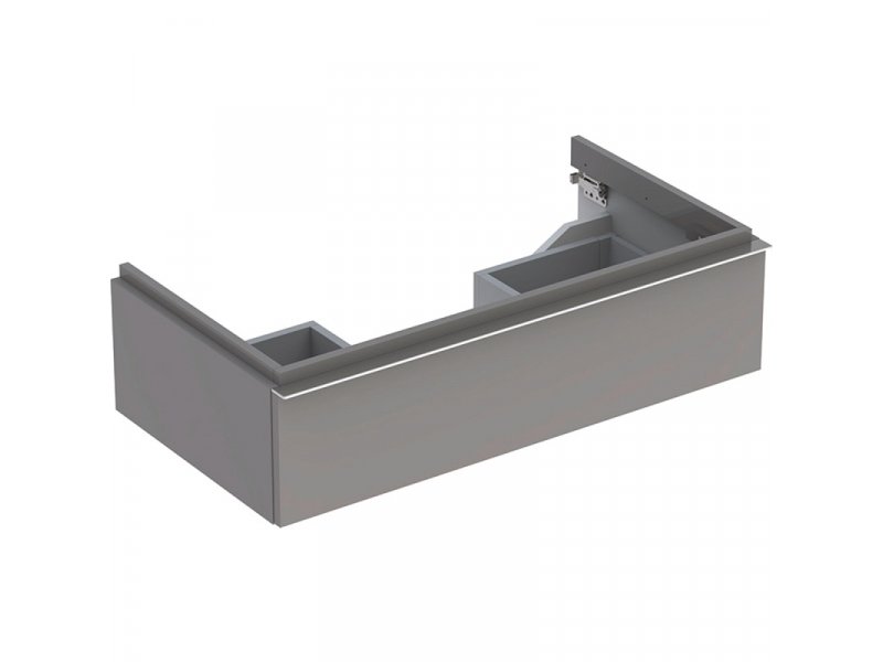 Купить Тумба под раковину Geberit iCon 840292000, 90 см, цвет платиновый