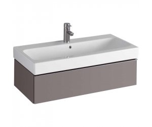 Тумба под раковину Geberit iCon 840292000, 90 см, цвет платиновый