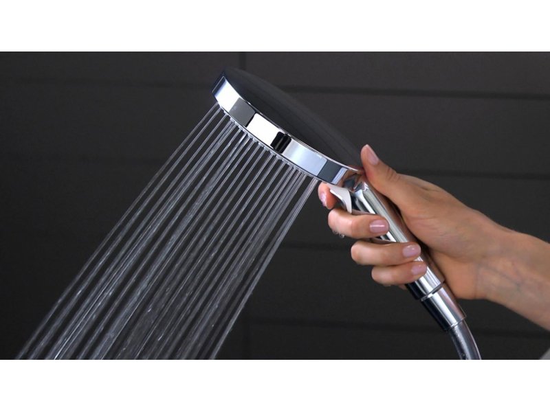 Купить Ручной душ Hansgrohe Raindance Select E120 3jet 26530400, 3 режима, белый/хром