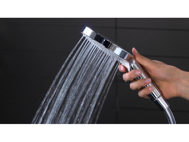 Купить Ручной душ Hansgrohe Raindance Select E120 3jet 26530400, 3 режима, белый/хром