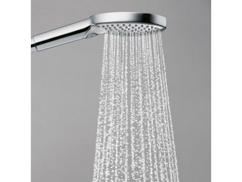 Купить Ручной душ Hansgrohe Raindance Select E120 3jet 26530400, 3 режима, белый/хром