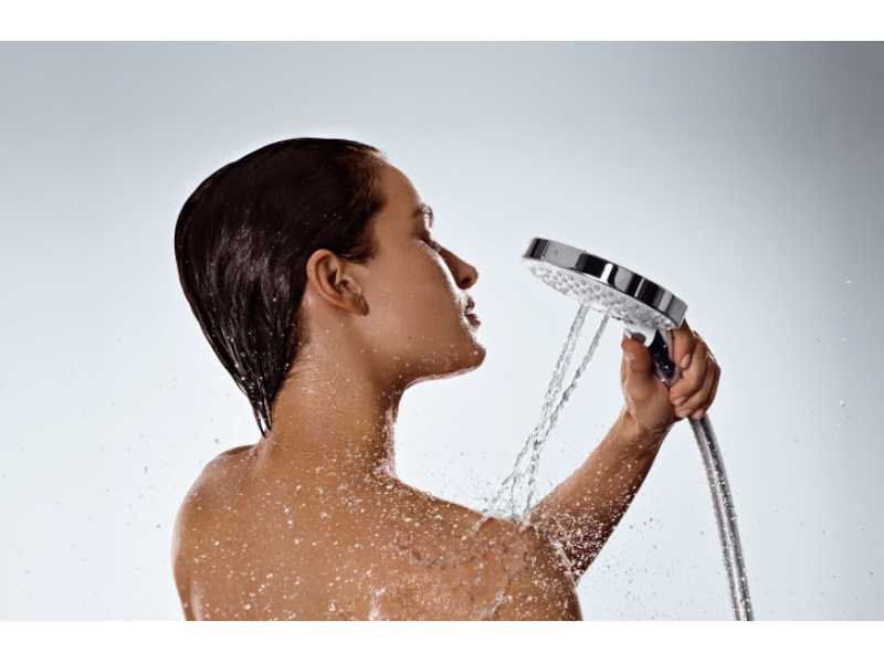 Купить Ручной душ Hansgrohe Raindance Select E120 3jet 26530400, 3 режима, белый/хром