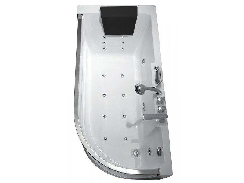 Купить Ванна гидромассажная акриловая Gemy G9227 K L/R, 165 х 80 х 58 см