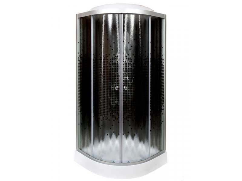 Купить Душевая кабина Deto L 801 с электрикой 100 x 100 x 215 см