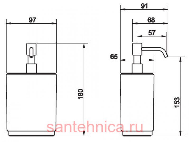 Купить Дозатор мыла Gessi Via Manzoni 38815