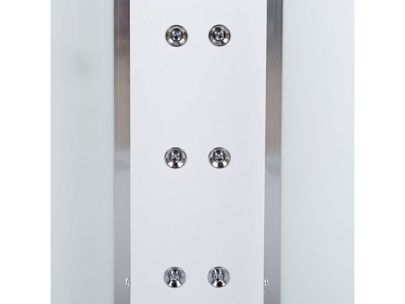 Купить Душевая кабина Deto Em EM4517 LED гм 170 x 85 см, с крышей, с Led подсветкой, с гидромассажем