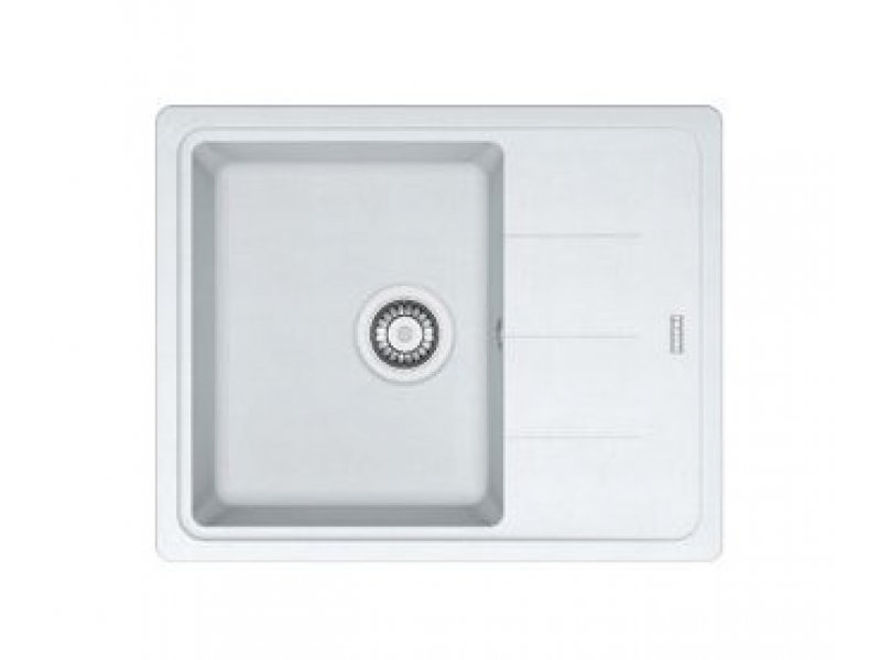 Купить Мойка Franke BASIS BFG 611 C, 114.0313.334, гранит, установка сверху, оборачиваемая, цвет миндаль, 62*50 см