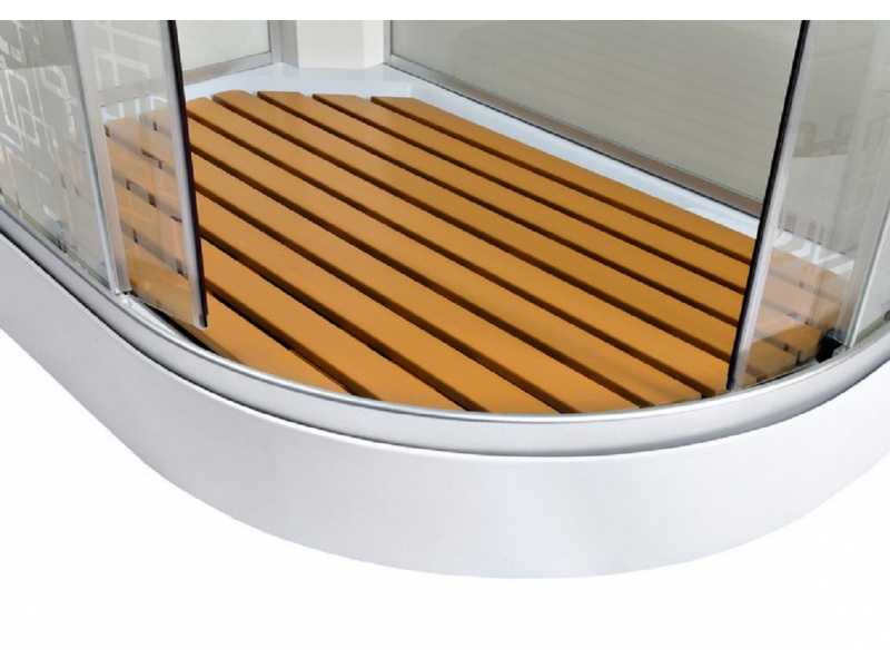 Купить Душевая кабина Deto Em EM2712 L/R N гм, 120 x 80 см, без крыши, с гидромассажем