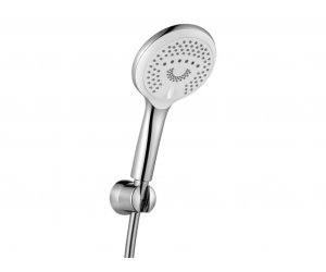 Душевой гарнитур Kludi Freshline 3S 6795005-00 для ванны, держатель круглый, цвет хром