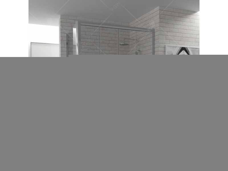 Купить Душевой уголок RGW PA-41, 01084108-11, 100 х 180 x 195 см, дверь раздвижная, стекло прозрачное, хром