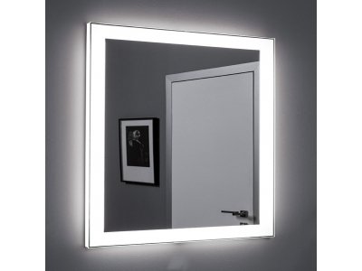 Зеркало Aquanet Алассио new 8085 80 см с Led подсветкой, сенсорный выключатель, 249345