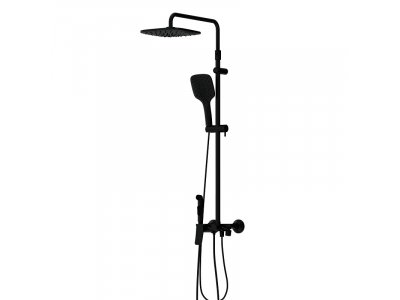 Душевая система Damixa Apollo, чёрная матовая, DX220920300