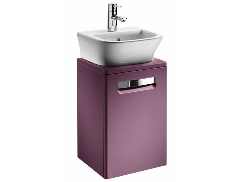Купить Тумба под раковину Roca The Gap 45 ZRU9302743, цвет фиолетовая