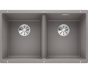 Мойка Blanco Subline 350/350-U 523576, алюметаллик