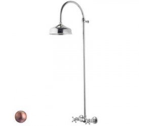 Душевая система Bandini Antica 664620JJ06, ручки керамические Antica, медь