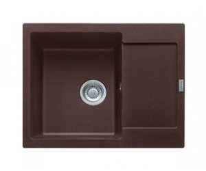 Мойка Franke MARIS MRG 611C, 114.0198.385, гранит, установка сверху, оборачиваемая, цвет шоколад, 62*50 см