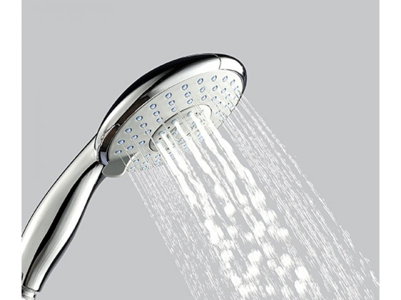 Купить Душевая лейка WasserKRAFT A003, 5-функциональная, хром