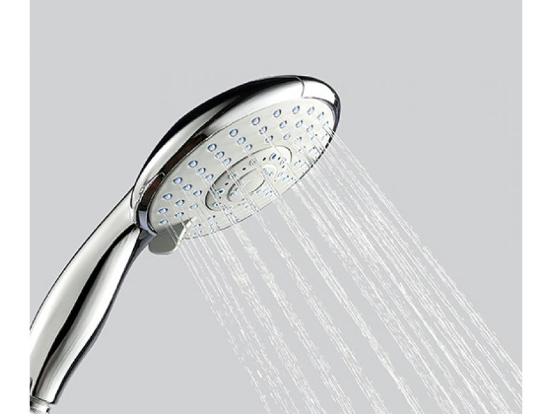 Купить Душевая лейка WasserKRAFT A003, 5-функциональная, хром